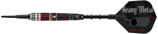 Harrows Heavy Metal Darts Ryan Searle 2 90% Softip Schwarze