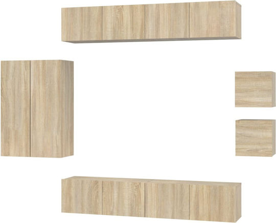 Living Room TV Unit Sonoma L80xW30xH90cm