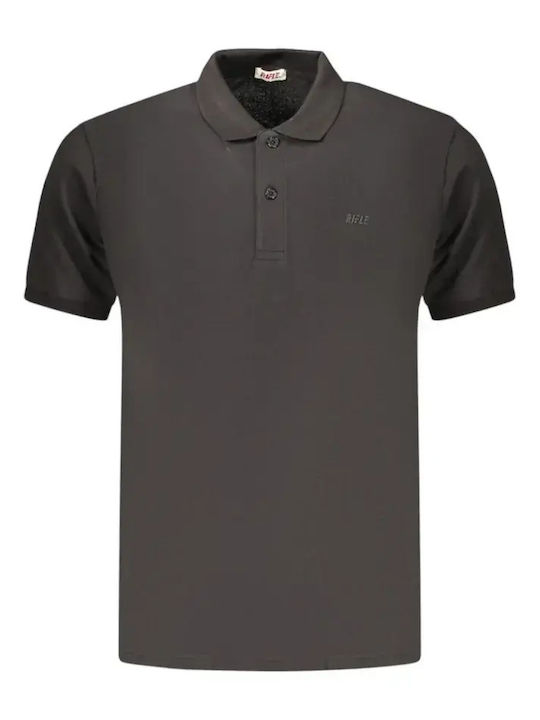 Polo Bluza Tricou Cu Mâneci Scurte Neagră