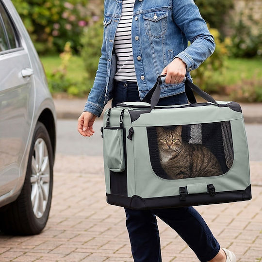 Rebel Dog Carrying Bag Gray L70xW52xH50cm