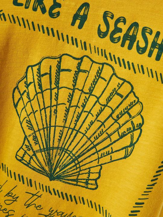 Γυναικείο T-shirt Χρυσό