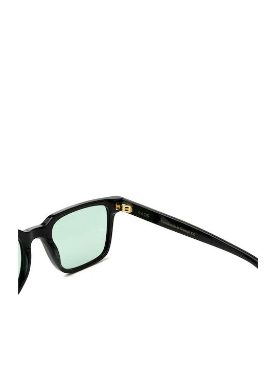 Faos Unisex Sunglasses with Black Horn-Rimmed Frame 501880