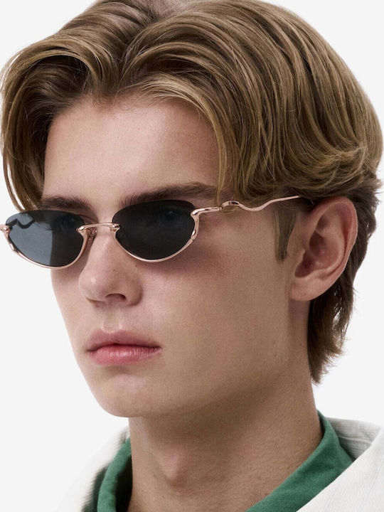 Projekt Produkt Unisex Sunglasses with Rose Gold Metallic Frame 500273