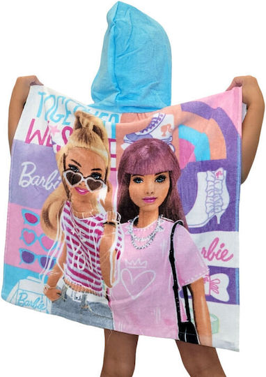 Kids Licensing Kinder Strandponcho Barbie 120 cm