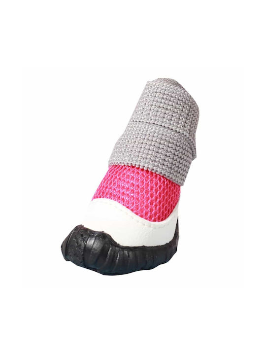 Dog Shoes Anti-Slip Blue Length 3.7cm Width 3.0cm Sole Length 3.7cm Sole Width 3.0cm