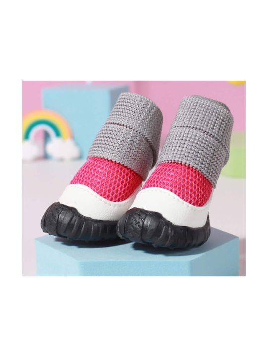 Dog Shoes Anti-Slip Green Length 4.0cm Width 3.4cm Inner Length 4.0cm Inner Width 3.4cm