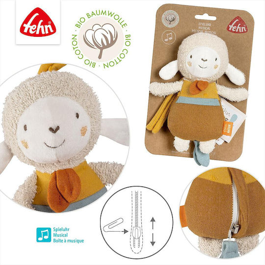 Fehn Pendant Toy for Crib and Stroller with Music for 0++ Months