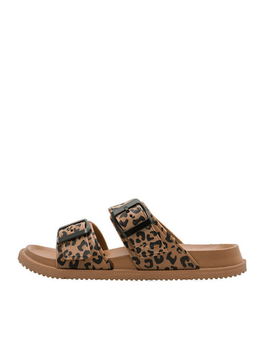 Women's Flat Sandals Brown