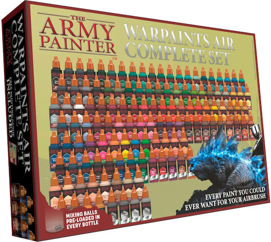 The Army Painter Model Making Paint Set in Silver color 18ml 126pcs