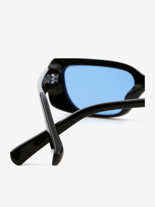 Projekt Produkt Men's Sunglasses with Black Horn-Rimmed Frame 476403
