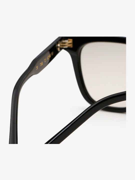 Projekt Produkt Men's Sunglasses with Black Horn-Rimmed Frame 476388