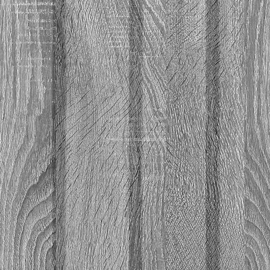 Comodă Dormitor Din Lemn Cu 3 Sertare Gri Sonoma 33x34.5x92cm