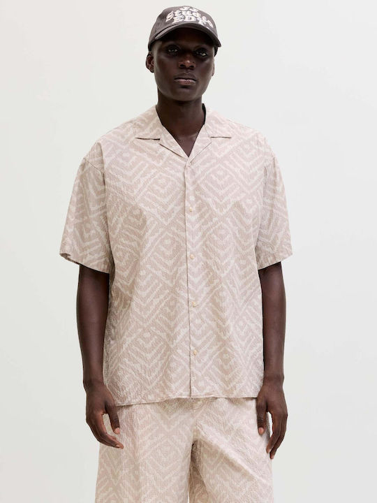Jack & Jones Resort Мъжка Риза Moonbeam/aop