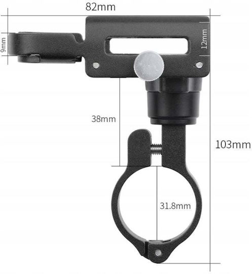Gub-p30 Phone Holder Black