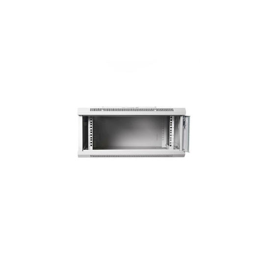 Digitus Επιτοίχια Καμπίνα Rack 6U Γκρι DN-W1906U/450