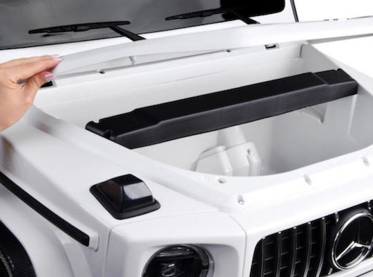 Mercedes AMG G63 Διθέσιο με Τηλεκοντρόλ Licensed 24 Volt Λευκό