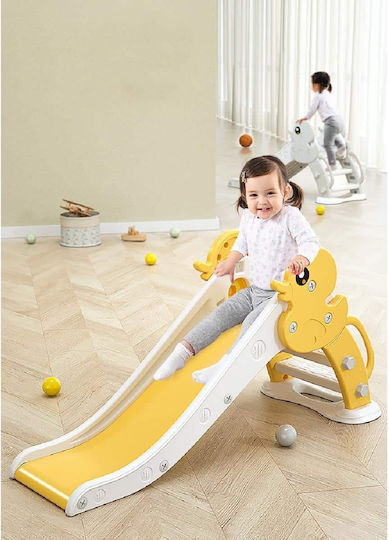 Moni Тобоган Little Duck 128x34x63см. Сив