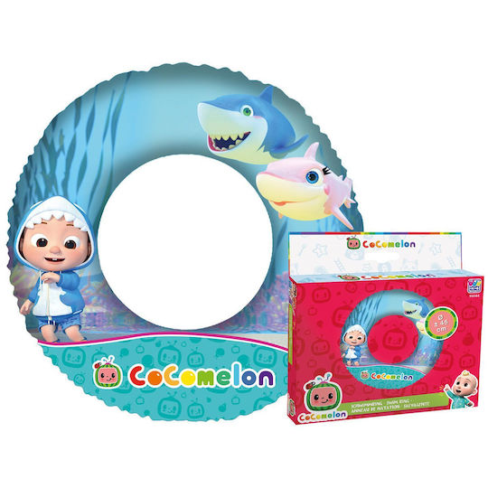 CoComelon Παιδικό Σωσίβιο Κουλούρα Cocomelon με Διάμετρο 45εκ. Γαλάζιο