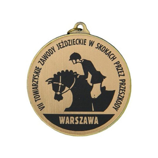 Metal Medal Engraving On Laminate