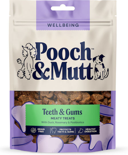 Pooch & Mutt Duck & Rosemary Chicken Dental Dog Treats 120gr