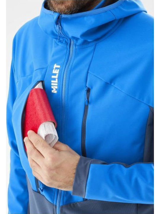 Wasserdichtes und Winddichtes Herren Jacken Marineblau