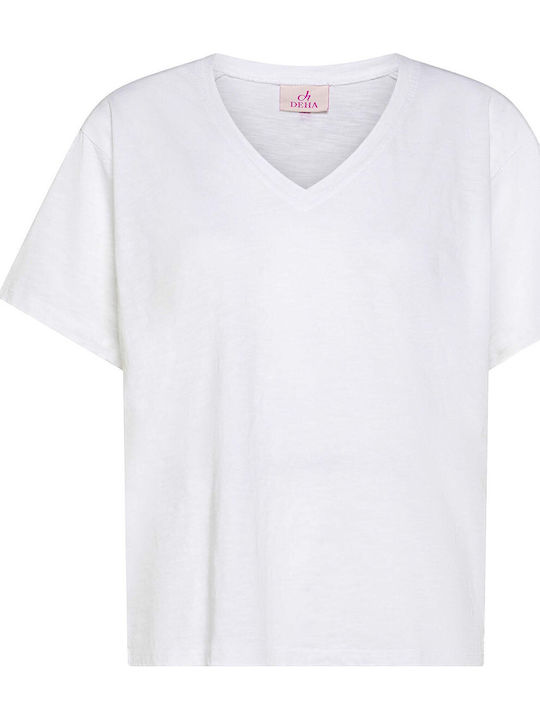 Dha Damen T-Shirt Weiß
