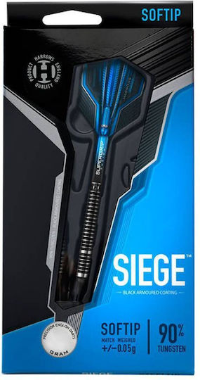 Harrows Siege Дартс 90% Softip Hs-tnk-000016034 Сини