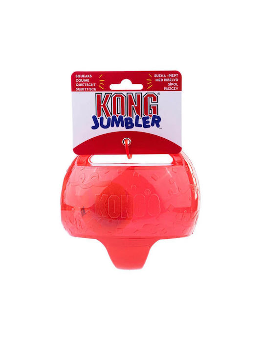 Kong Jumbler Топка Играчка За Куче От Каучук Със Звук Large / XLarge Лилава 1 Брой Kong Jumbler Топка Играчка За Куче От Каучук Със Звук Large / XLarge Лилава 1 Брой