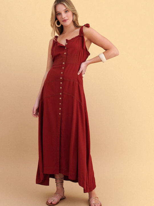 Summer Maxi Dress Red