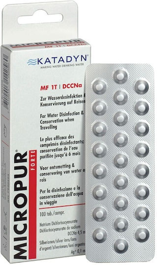 Katadyn Micropur Forte Ταμπλέτες Καθαρισμού Νερού