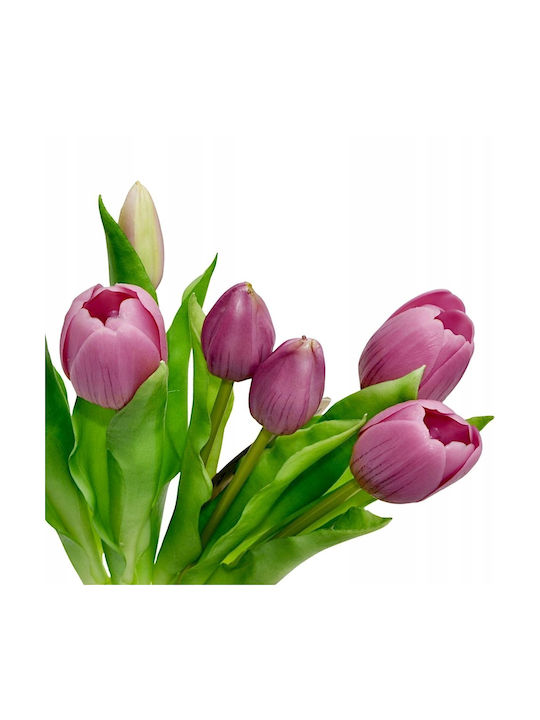 Μπουκέτο από Τουλίπα Μωβ 31cm Saska Garden
