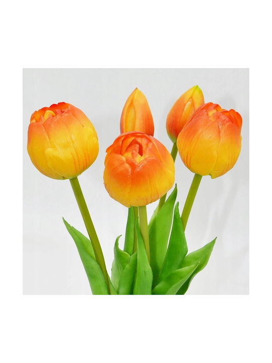 Bouquet of Orange Peonies 39cm Saska Garden