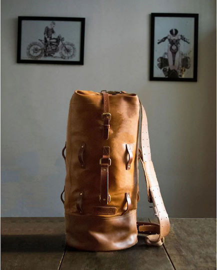 Trip Machine Military Duffle Bag Beige 24lt
