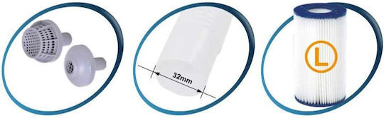 Jilong Pool Water Pump Filter Single-Phase