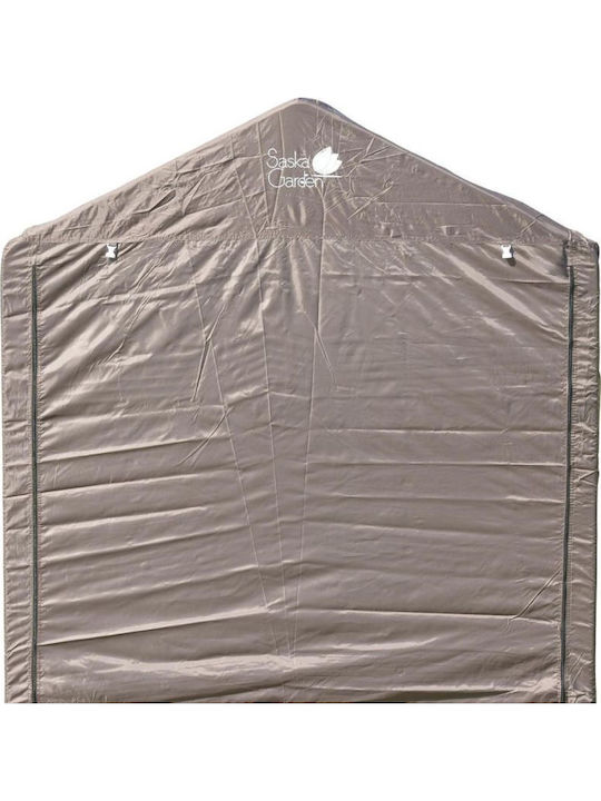 Saska Garden Πτυσσόμενο Κιόσκι Κήπου Γκρι 1.59x2.19m