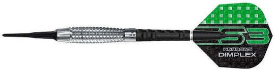 Harrows Dimplex S3 Bomb Darts 90% Softip Green