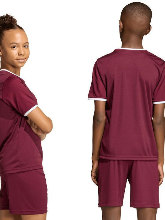 Παιδικό T-shirt Burgundy Entrada 26