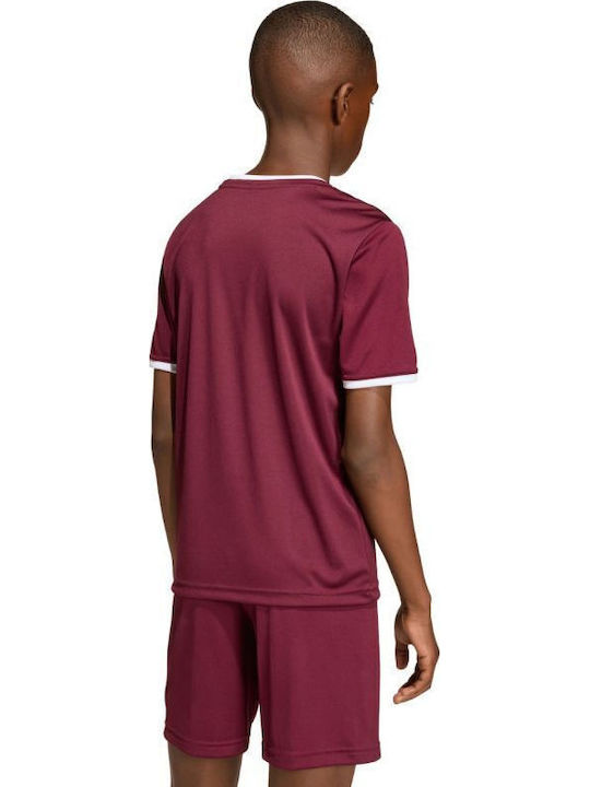 Παιδικό T-shirt Burgundy Entrada 26