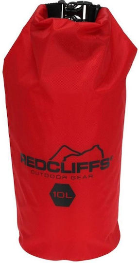 Redcliffs Στεγανός Σάκος 10lt Κόκκινος
