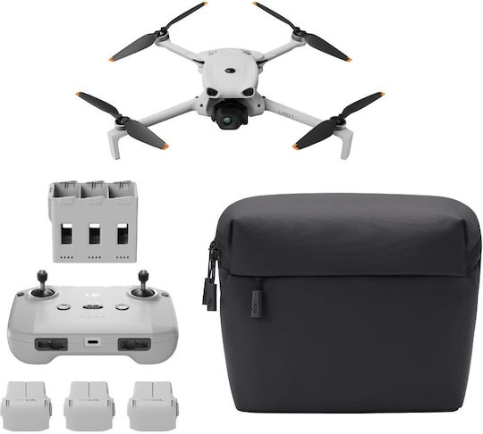 DJI Lito X1 Fly More Combo Дрон Мини 2,4 GHz / 5.2 GHz / 5,8 GHz с Камера 4K 60fps Съвместим с FPV Очила