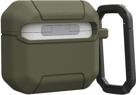 UAG Scout Silicone Case with Hook in Green for Apple AirPods 4