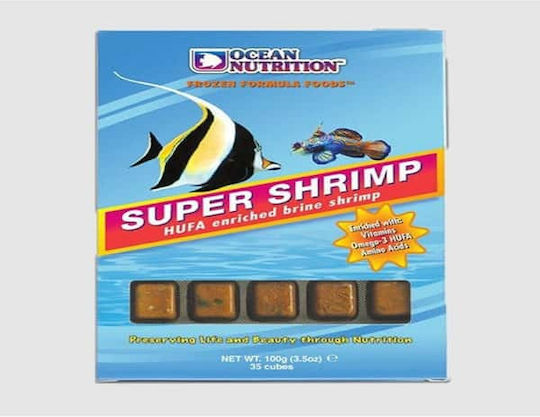 Ocean Nutrition Hufa Enrich Super Shrimp Cube Tray 100g