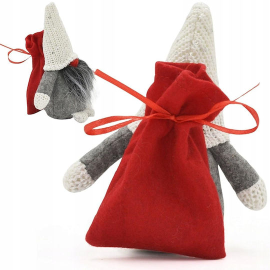 Dekorative Weihnachtsmann Roter Kunststoff 15x12x9cm