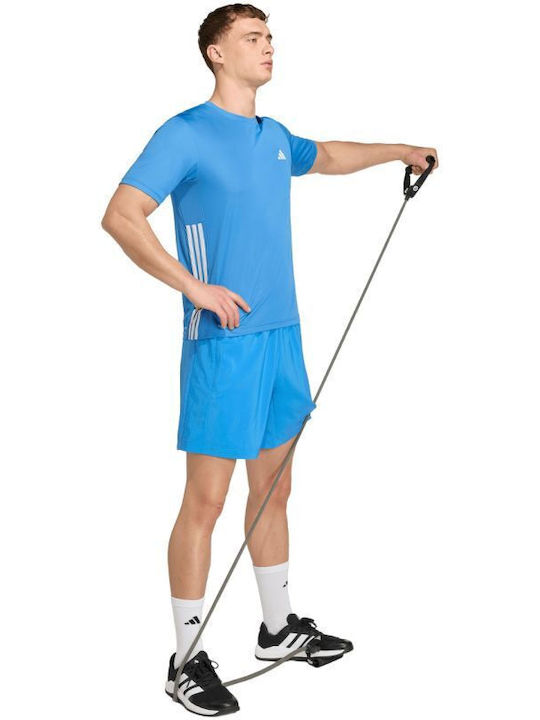 Workout Essentials Αθλητική Ανδρική Βερμούδα Light Blue