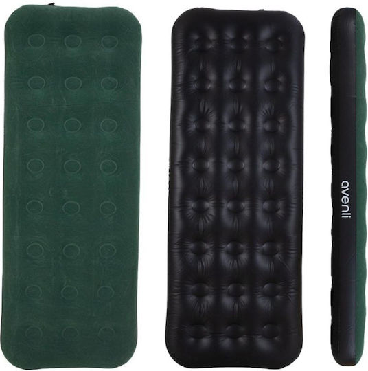 Jilong Inflatable Camping Air Mattress Single 191x73x22cm Green