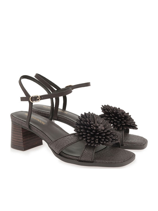 Damen Sandalen Braun