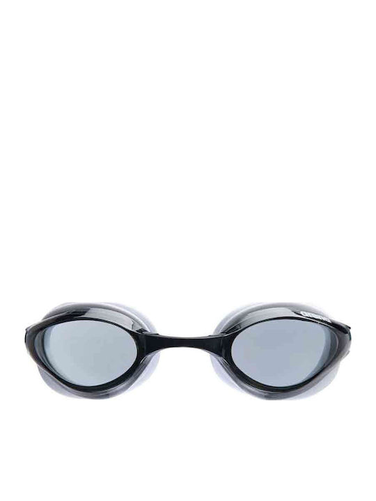 Arena Python Swimming Goggles Kids with Anti-Glare Lenses Black