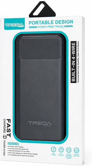 Auto Gs Power Bank 10000mAh mit USB-A Ausgangsanschlüsse Schwarzes
