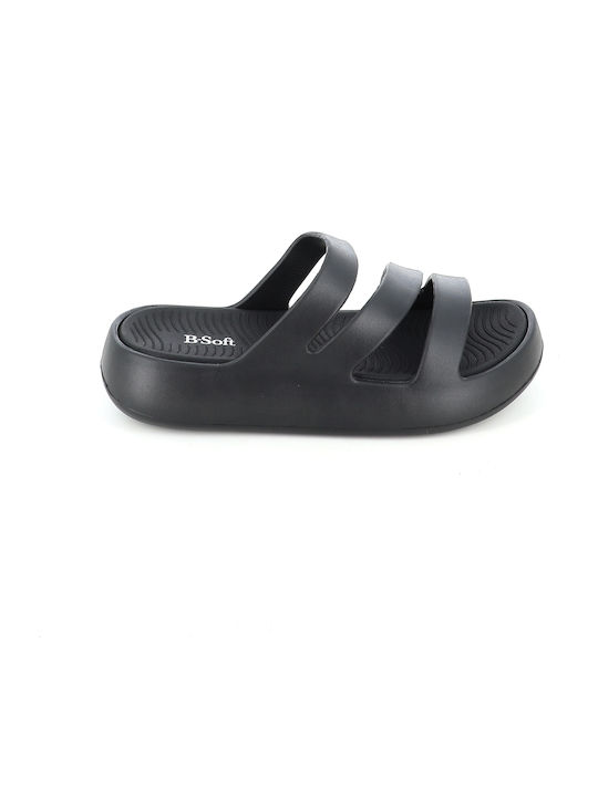 Slides in Black Colour 221/2503_MAVRO