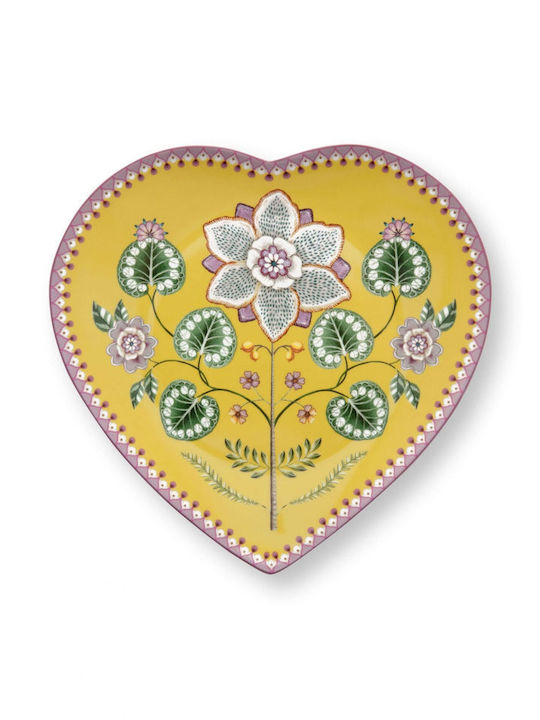 PiP Studio Shallow Porcelain Multicolour Plate 21.5cm
